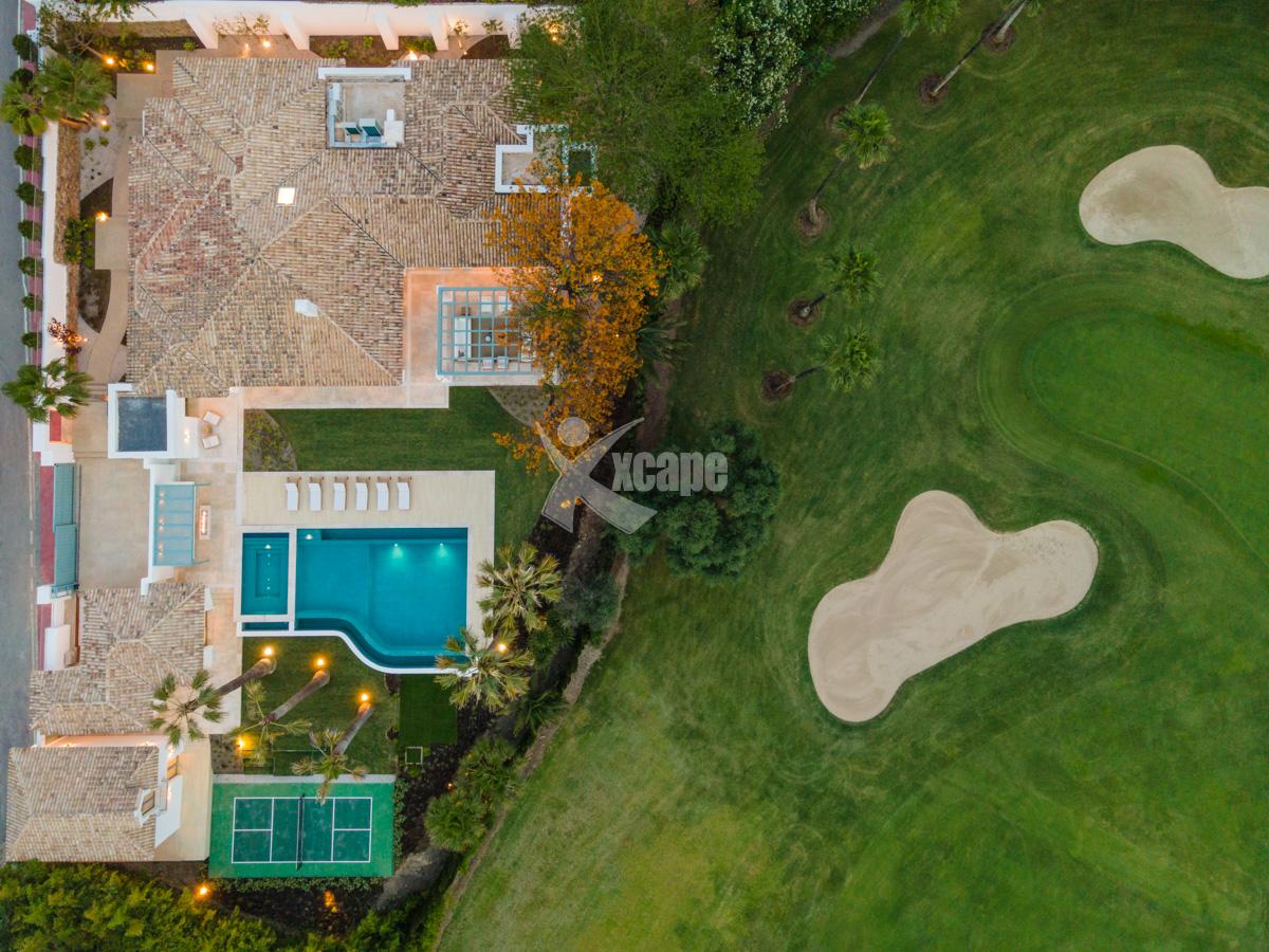 Frontline Golf Villa for sale Nueva Andalucia (19)